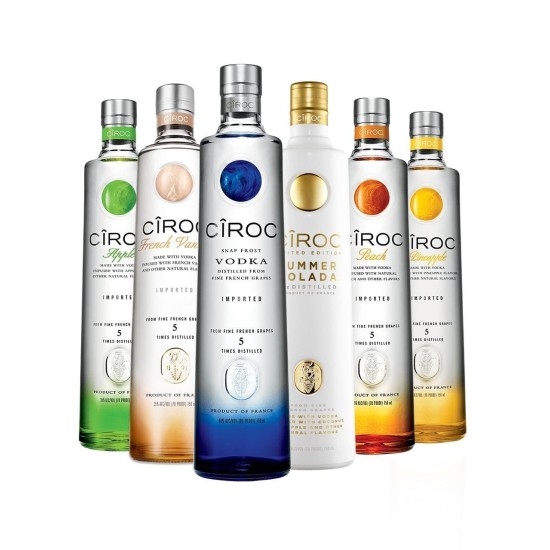 Ciroc Vodka 12*01 per 1L bottle