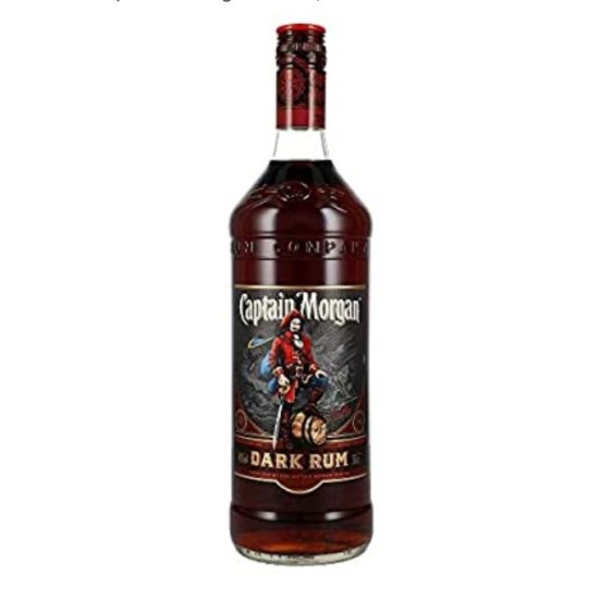 Captain Morgan Dark 12*01 bottle per 1L bottle