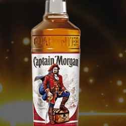 Captain Morgan Gold Ken bottle per 12(750ML bottle)