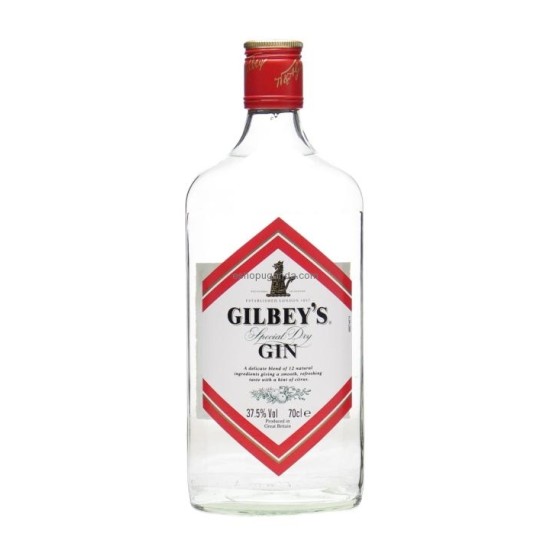 Gilbeys Gin bottle per 24(350ML bottle)