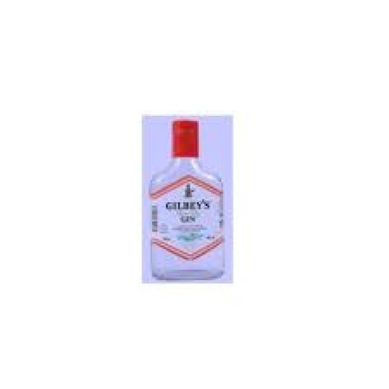 Gilbeys Gin bottle per 48(200ML bottle)