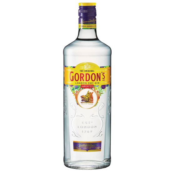 Gordon's London  Dry Gin 75cl 12*01 per 12(750ML bottle)