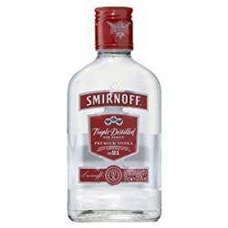 Smirnoff Red bottle per 200ML bottle