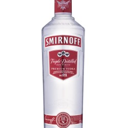 Smirnoff Red bottle per 750ML bottle