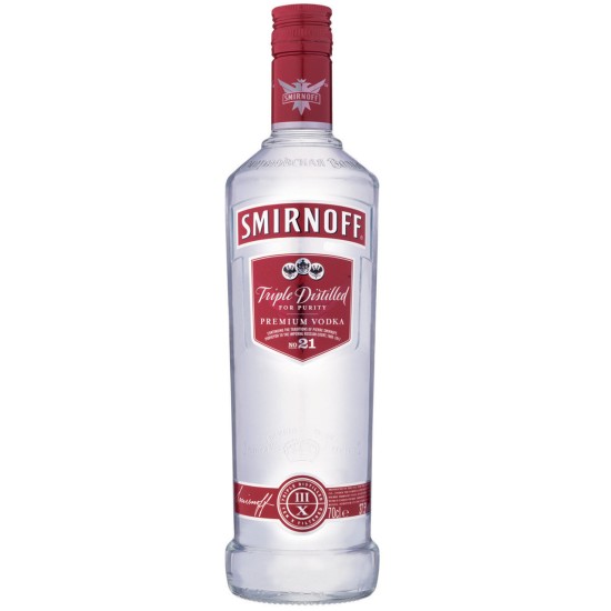 Smirnoff Red bottle per 750ML bottle