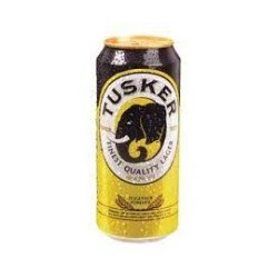 Tusker Lager Can  per 500ML Can