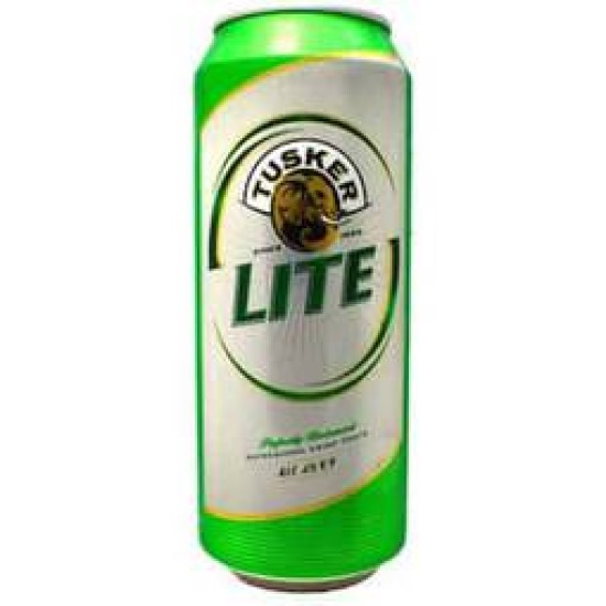 Tusker Lite can per 500ML can