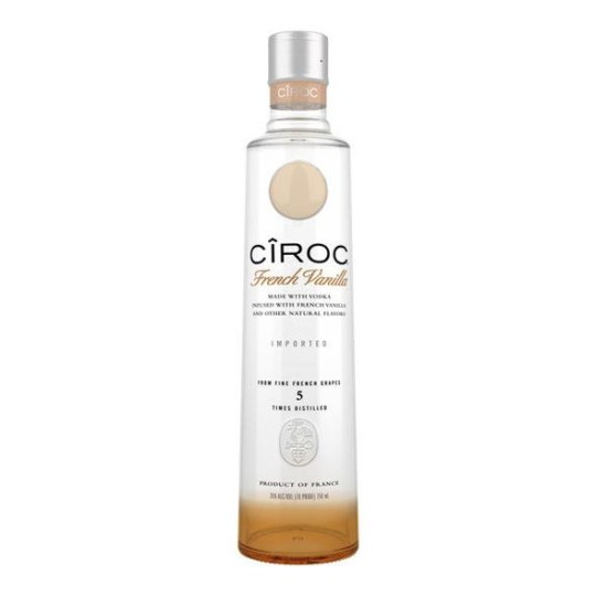 Ciroc French Vanilla Vodka 12*01 per 1L bottle