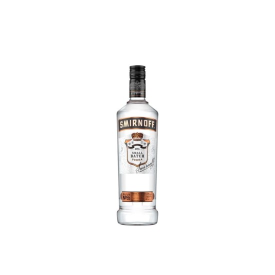 Smirnoff Black Vodka 12*01 per 1L bottle