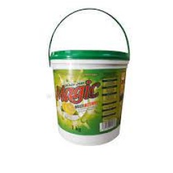 White Star Magic Detergent 1Kg bucket.