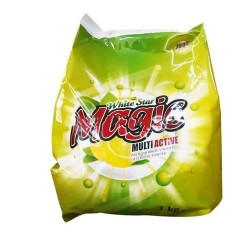 White Star Magic Detergent per 1Kg Sacket