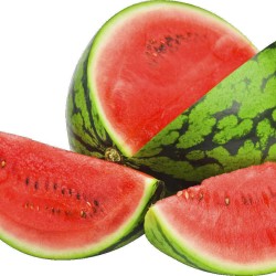 Watermelon-Large Zebra Watermelon  1pcs 